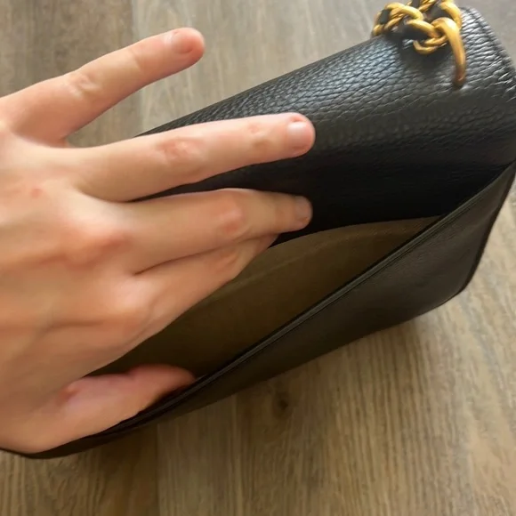 Tory Burch black chain leather bag - Picture 5 of 12